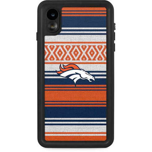 NFL Denver Broncos Trailblazer iPhone XR Waterproof Case