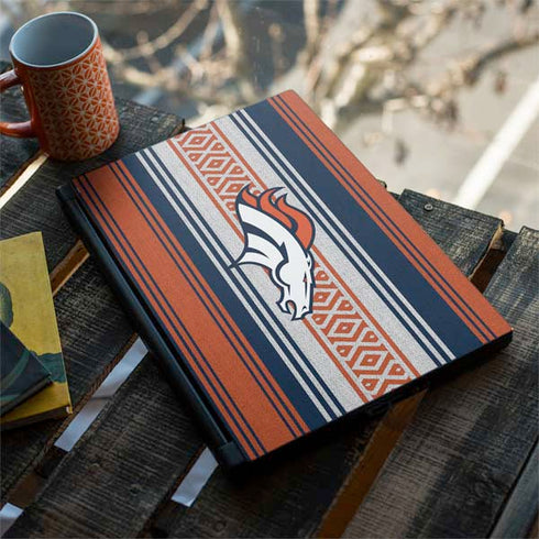 NFL Denver Broncos Trailblazer MSI GS65 Stealth Laptop Skin