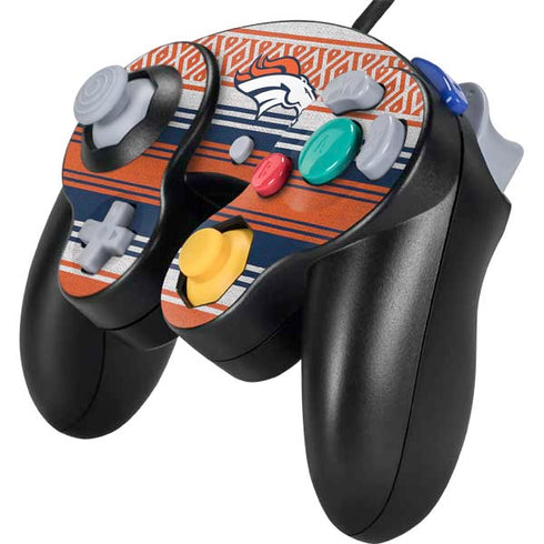 NFL Denver Broncos Trailblazer Nintendo GameCube Controller Skin