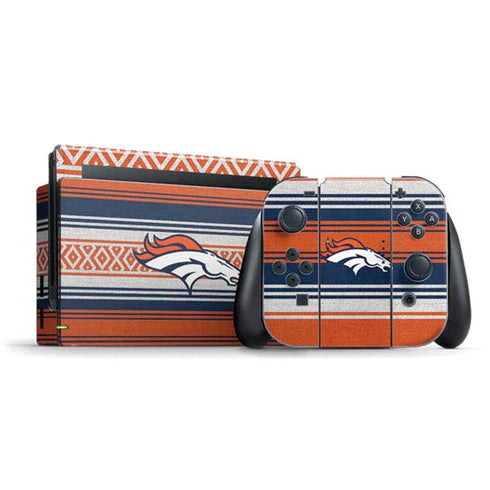 NFL Denver Broncos Trailblazer Nintendo Switch Bundle Skin