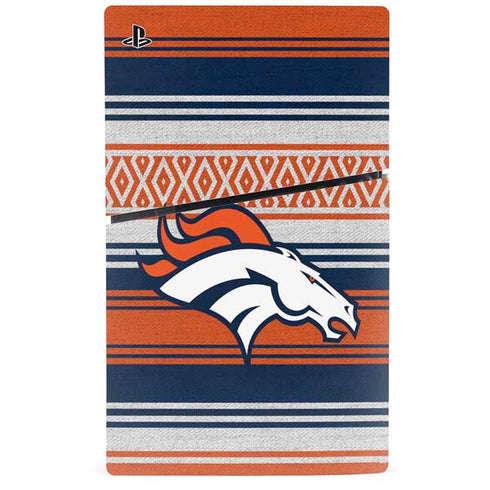 NFL Denver Broncos Trailblazer PS5 Slim Digital Edition Bundle Skin