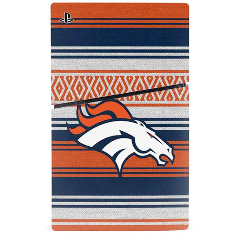 NFL Denver Broncos Trailblazer PS5 Slim Digital Edition Console Skin