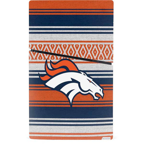 NFL Denver Broncos Trailblazer PS5 Slim Digital Edition Console Skin