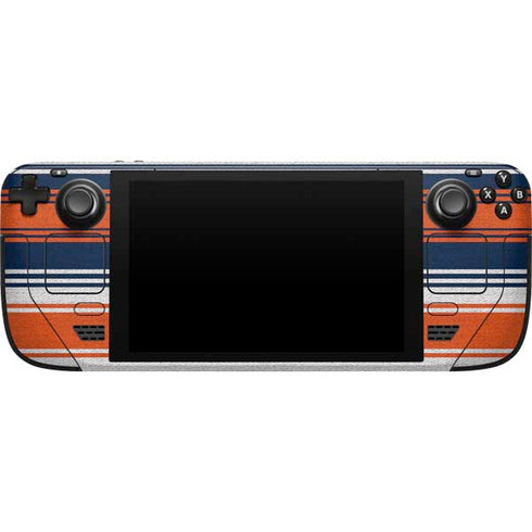 NFL Denver Broncos Trailblazer Steam Deck Handheld Gaming Computer Skin