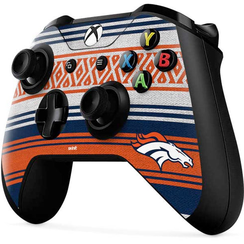 NFL Denver Broncos Trailblazer Xbox One X Controller Skin