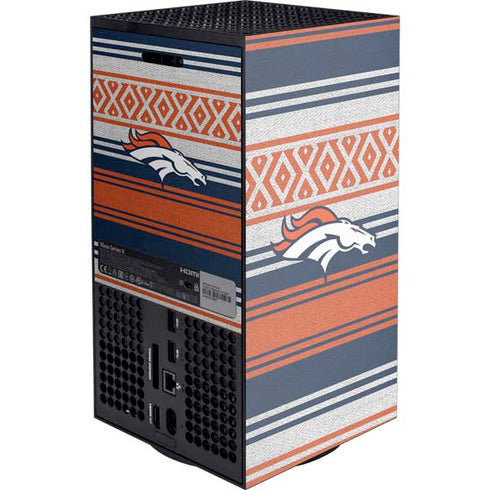 NFL Denver Broncos Trailblazer Xbox Series X Console Skin
