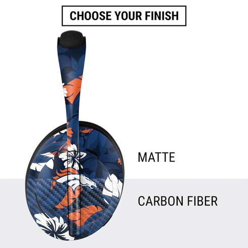 NFL Denver Broncos Tropical Print Bose Noise Cancelling Headphones 700 Skin