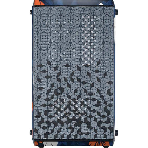 NFL Denver Broncos Tropical Print Cooler Master MasterBox Q300L Mini Tower Skin