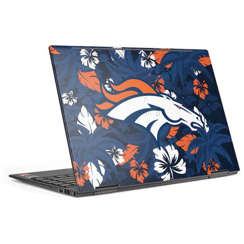 NFL Denver Broncos Tropical Print HP Envy Skin
