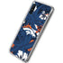 NFL Denver Broncos Tropical Print Galaxy A10e Clear Case