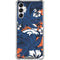 NFL Denver Broncos Tropical Print Galaxy A14 5G Clear Case