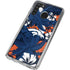 NFL Denver Broncos Tropical Print Galaxy A21 Clear Case