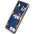 NFL Denver Broncos Tropical Print Galaxy A30 Clear Case