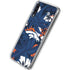 NFL Denver Broncos Tropical Print Galaxy A50 Clear Case