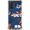 NFL Denver Broncos Tropical Print Galaxy A72 5G Clear Case