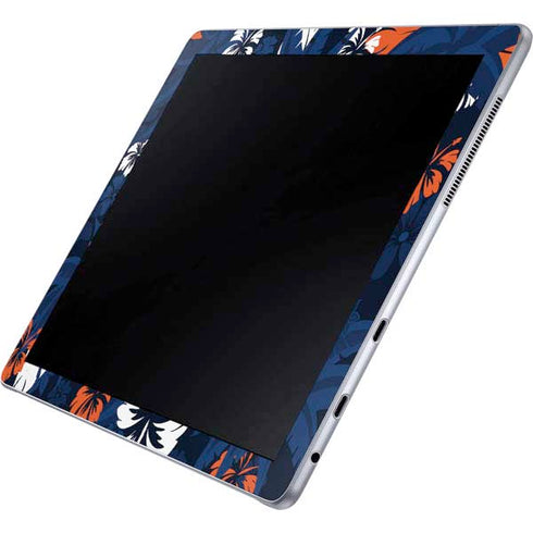 NFL Denver Broncos Tropical Print Galaxy Book 12in Skin
