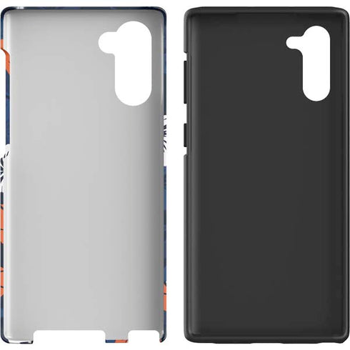 NFL Denver Broncos Tropical Print Galaxy Note 10 Pro Case