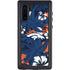 NFL Denver Broncos Tropical Print Galaxy Note 10 Waterproof Case