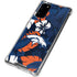 NFL Denver Broncos Tropical Print Galaxy Note20 5G Clear Case