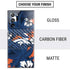 NFL Denver Broncos Tropical Print Galaxy Note20 Ultra 5G Skin