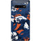 NFL Denver Broncos Tropical Print Galaxy S10 Plus Skin