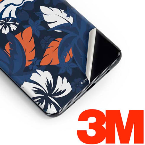 NFL Denver Broncos Tropical Print Galaxy S10e Skin