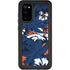 NFL Denver Broncos Tropical Print Galaxy S20 Waterproof Case