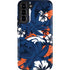 NFL Denver Broncos Tropical Print Galaxy S22 Plus Pro Case