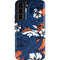 NFL Denver Broncos Tropical Print Galaxy S22 Pro Case