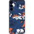 NFL Denver Broncos Tropical Print Galaxy S22 Skin
