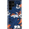 NFL Denver Broncos Tropical Print Galaxy S22 Ultra Pro Case