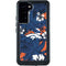 NFL Denver Broncos Tropical Print Galaxy S23 Plus Waterproof Case