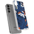NFL Denver Broncos Tropical Print Galaxy S24 Plus Clear Case