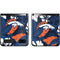 NFL Denver Broncos Tropical Print Galaxy Z Flip Skin
