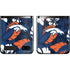 NFL Denver Broncos Tropical Print Galaxy Z Flip Skin