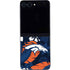 NFL Denver Broncos Tropical Print Galaxy Z Flip5 5G Skin