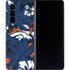 NFL Denver Broncos Tropical Print Galaxy Z Fold4 5G Skin