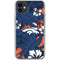 NFL Denver Broncos Tropical Print iPhone 11 Clear Case