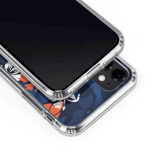 NFL Denver Broncos Tropical Print iPhone 11 Clear Case