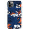 NFL Denver Broncos Tropical Print iPhone 11 Pro Max Lite Case