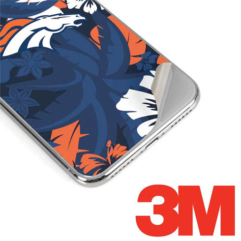 NFL Denver Broncos Tropical Print iPhone 11 Pro Skin