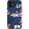 NFL Denver Broncos Tropical Print iPhone 12 Impact Case