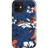 NFL Denver Broncos Tropical Print iPhone 12 Impact Case