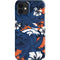 NFL Denver Broncos Tropical Print iPhone 12 Mini Lite Case