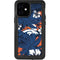 NFL Denver Broncos Tropical Print iPhone 12 Mini Waterproof Case