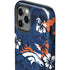 NFL Denver Broncos Tropical Print iPhone 12 Pro Impact Case