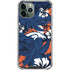 NFL Denver Broncos Tropical Print iPhone 12 Pro Max Clear Case