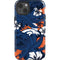 NFL Denver Broncos Tropical Print iPhone 13 Impact Case