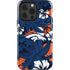 NFL Denver Broncos Tropical Print iPhone 13 Pro Impact Case