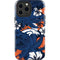 NFL Denver Broncos Tropical Print iPhone 13 Pro Max Impact Case